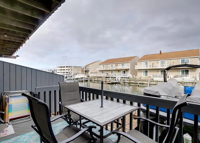 Harbor-view Balcony, Walk To Beach: Ocean Gem Ocean Stadt